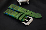 GREEN TOAD LEATHER STRAP