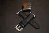 BLACK LIZARD LEATHER STRAP