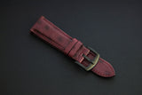 PURPLE OSTRICH LEATHER STRAP