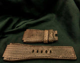 BROWN LIZARD LEATHER STRAP